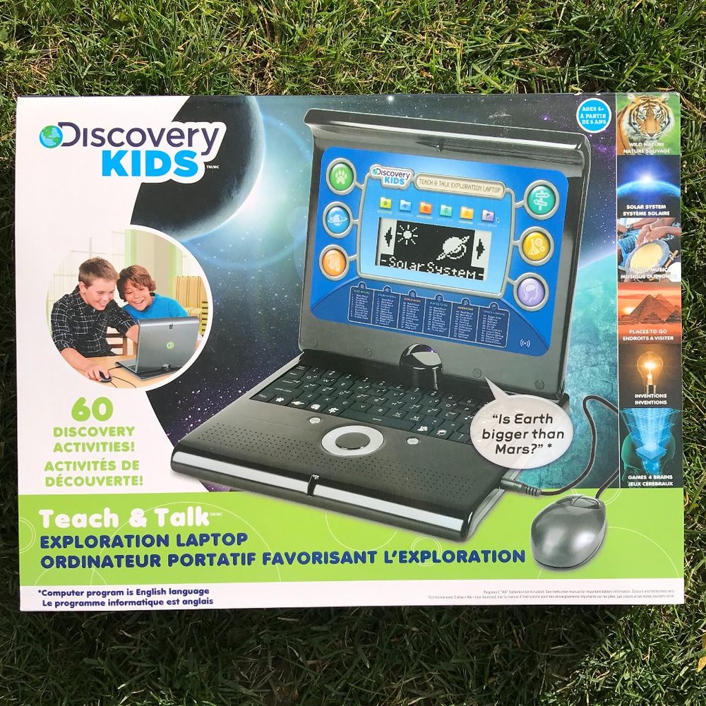 Discovery Kids Teach 'n' Talk Exploration Laptop